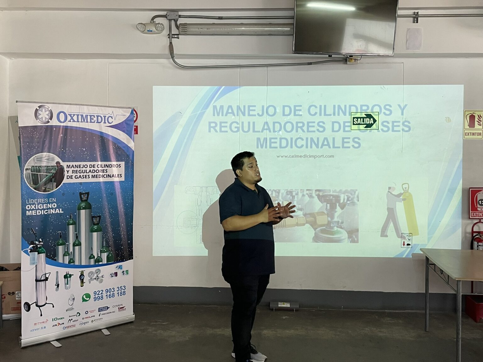 capacitacion de oxigeno medicinal